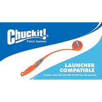 
              Chuckit! Tennis Fetch Ball Dog Toy; Non Abrasive Felt is Safer for Dog's Mouths; Small 2-Pack, 2 Inches Diameter
            