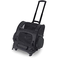 
              Gen7Pets Geometric Roller-Carrier, Large Black
            