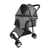 
              Executive Pet Stroller with a Removable Cradle
            