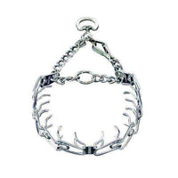 Herm Sprenger - ULTRA-PLUS Training Collar with Center-Plate and Assembly Chain - Comfort-Plus Version - Chrome