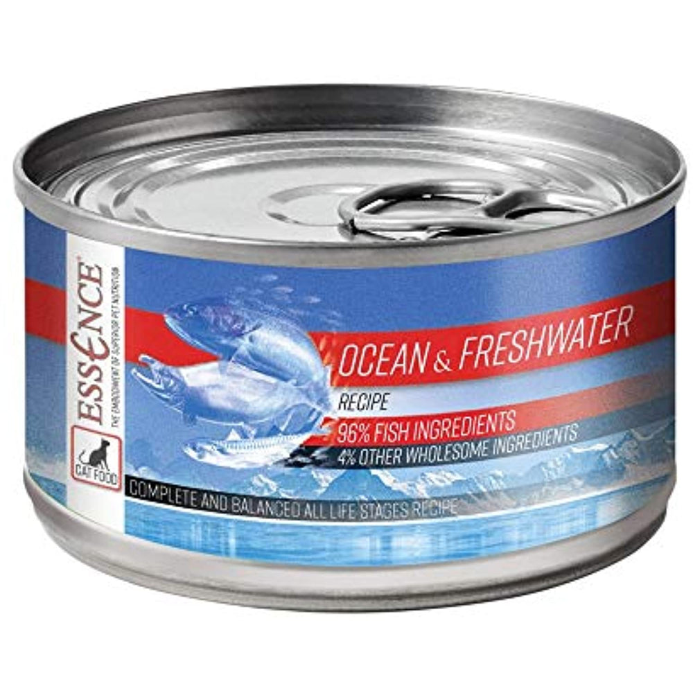 Essence Ocean & Freshwater Grain-Free Canned Cat Food 5.5 oz (Case of 24)
