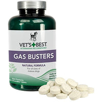 
              Vet's Best Gas Busters Dog Supplements | Gas, Bloating, Constipation Relief and Digestion Aid for Dogs | 90 Chewable Tablets
            