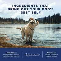 Natural Balance L.I.D. Limited Ingredient Diets Small Breed Bites Dry Dog Food, Salmon & Sweet Potato Formula, 12 Pounds