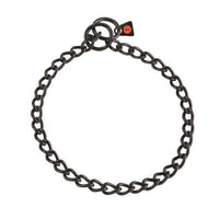 Herm Sprenger - Slide Chain Collar - Black Stainless Steel