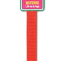 Doskocil Aspen Pet Products Standard NYL Collar, Red, 10" x 3/8"