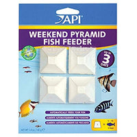 
              API Weekend Pyramid Fish Feeder 3-Day Automatic Fish Feeder 1.4 oz 4Count Pack
            