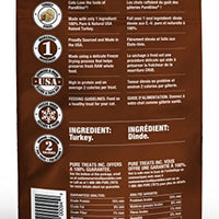 PureBites Turkey For Cats, 0.49Oz / 14G - Entry Size