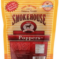 Smokehouse Pet Products 25091 Chicken Popper Treat For Dogs, 4-Ounce