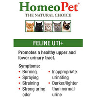 HomeoPet UTI Plus Urinary Tract Infection for Cats, 15ml