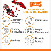 
              Nylabone Power Chew Flavored Durable Chew Toy for Dogs Original Flavor Medium/Wolf - Up to 35 lbs.
            