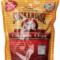 Smokehouse 100-Percent Natural Chicken Chips Dog Treats, 8-Ounce