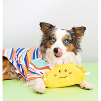 
              ZippyPaws - NomNomz Plush Squeaker Dog Toy for The Foodie Pup - Taco
            