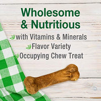 Nylabone Healthy Edibles Chicken Flavored Dog Treats | All Natural Grain Free Dog Treats Made In the USA Only | 2 Count