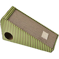 
              SPOT Ethical Products Corrugated Cardboard Cat Scratcher / 17" Ramp with Cutout/with Catnip and Silver Vine, Multi
            