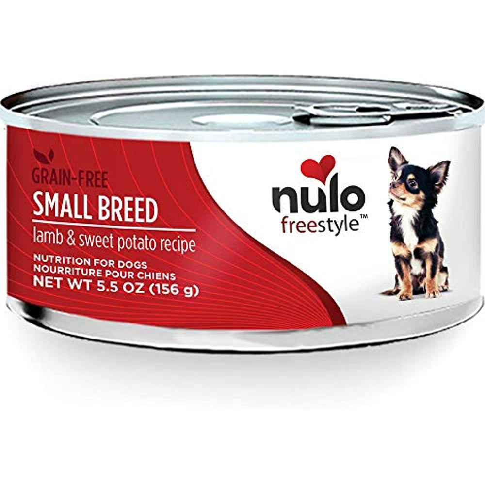 Nulo Freestyle Grain Free Small Breed Wet Dog Food Lamb & Sweet Potato, 24ea/5.5 oz, 24 pk