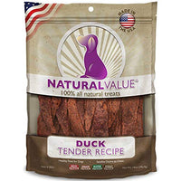 
              Loving Pets Natural Value All Natural Soft Chew Duck Tenders For Dogs, 14-Ounce
            
