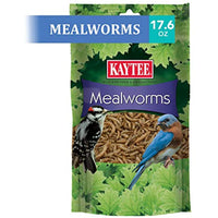 
              Kaytee 100508146 Mealworm Food Pouch, 17.6 Ounce, None
            