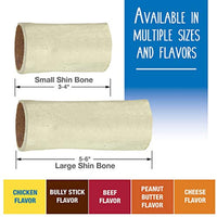 
              Ims Trading Cadet Shrink Wrapped Sterilized Chicken Stuffed Bone For Dogs, 5-6"
            