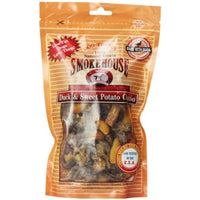 Smokehouse 100-Percent Natural Duck And Sweet Potato Dog Treats, 8-Ounce