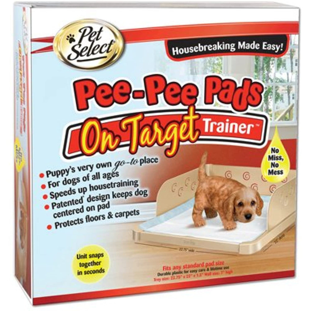 Pet Select 100203958 Pee-Pee Pads On Target Housebreaking Trainer