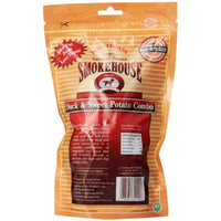 Smokehouse 100-Percent Natural Duck And Sweet Potato Dog Treats, 8-Ounce