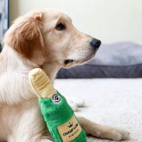 
              Zippy Paws - Happy Hour Crusherz Drink Themed Crunchy Water Bottle Dog Toy - Champagne
            