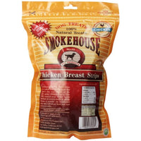 Smokehouse 100-Percent Natural Chicken Breast Strips Dog Treats, 16-Ounce