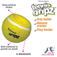 Nylabone Power Play Dog Tennis Ball Gripz 3 Count Medium