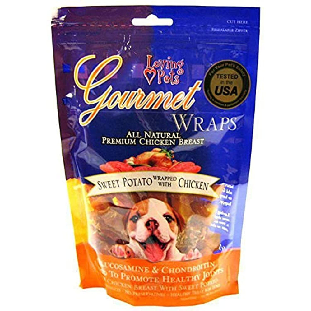 Loving Pets Sweet Potato Chicken Wrap (8 oz)