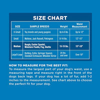 Four Paws Wee-Wee Disposable Dog Diapers 12 Count Medium