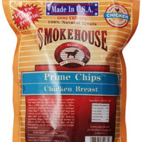 Smokehouse 100-Percent Natural Prime Chips Chicken Dog Treats, 16-Ounce