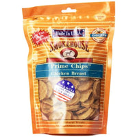 Smokehouse 100-Percent Natural Prime Chips Chicken Dog Treats, 8-Ounce