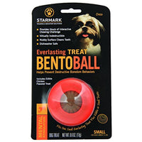 
              Starmark Everlasting Treat Bento Ball Tough Dog Chew Toy Small
            