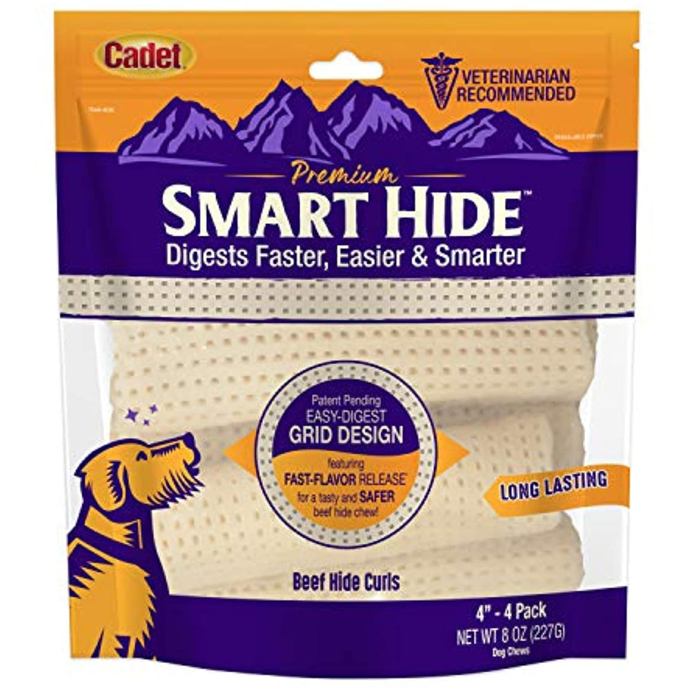 Cadet Smart Hide Easily Digestible Rawhide Dog Treats 4