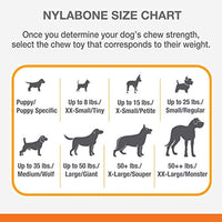 
              Nylabone Puppy Dental Dinosaur Chew Toy for Teething Puppies Chicken Flavor Small/Regular - Up to 25 lbs.
            