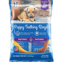 N-Bone Puppy Teething Ring Pumpkin Flavor, Single