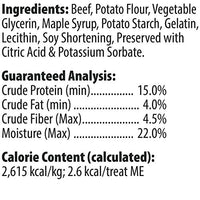 
              Loving Pets Houndations Beef Training Treats Dog Treat, 4 Oz/One Size
            