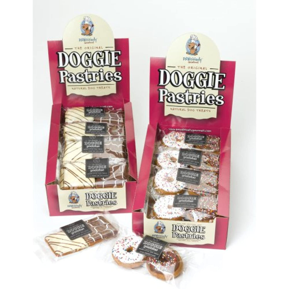 Pawsitively Gourmet Doggie Pastries Doughnut, 2-Pack