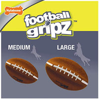 
              Nylabone Power Play Dog Felt Football Gripz 8.5"
            