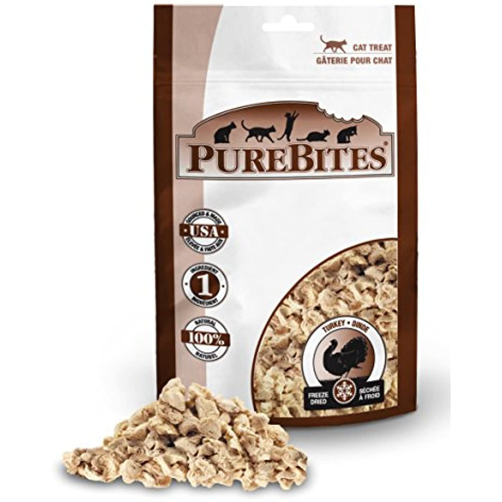 Purebites Turkey For Cats, 0.92Oz / 26G - Value Size