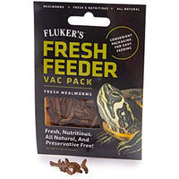 
              Fluker's Fresh Feeder Vac Pack Reptile Food Mealworms 0.7oz
            