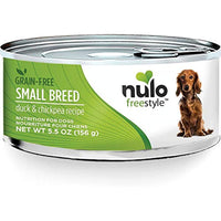 Nulo Freestyle Grain Free Small Breed Wet Dog Food Duck & Chickpea, 24ea/5.5 oz, 24 pk