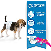 
              Four Paws Wee-Wee Disposable Dog Diapers 12 Count Medium
            
