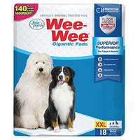 
              Wee-Wee Puppy Training Pee Pads 18-Count 27.5" x 44" Gigantic Size Pads for Dogs
            