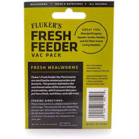 
              Fluker's Fresh Feeder Vac Pack Reptile Food Mealworms 0.7oz
            