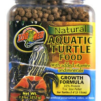 Zoo Med Laboratories Aquatic Turtle Dry Food, 7.5-Ounce Growth Formula
