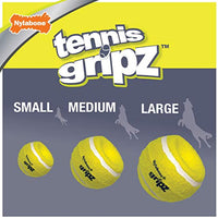 
              Nylabone Power Play Dog Tennis Ball Gripz 3 Count Small
            