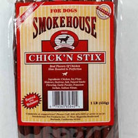 SmokeHouse Chick'n Stix Natural Dog Chew Treats 1-lb bag
