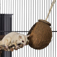 
              Prevue Hendryx 62801 Naturals Coco Hideaway with Ladder Bird Toy
            