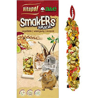
              A&E Cage Co. Smakers Treat Sticks, Small Animal, Twin Pack, Vegetable
            